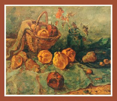 14018 Fruits oilpainting Russian Art Exhibition in Art Danish 2005